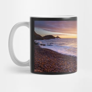 Mumbles Lighthouse, Bracelet Bay, Swansea Mug